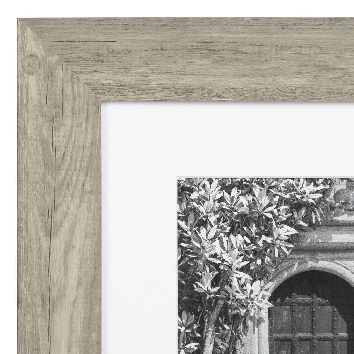 DesignOvation Benoit 8" x 10" Matted to 5" x 7" Picture Frame