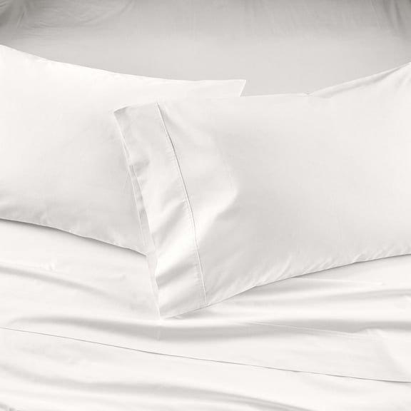 Better Homes & Gardens 300 Thread Count Cool & Crisp 4-Piece Cotton Percale Sheet Set