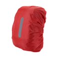 thumbnail image 1 of DYNWAVECA Housse de Pluie Réfléchissante Imperméable pour Sac à Dos 30-40 L Pliable pour le Camping, les Voyages, Rangement Facile avec Conception Élastique Housse de Protection pour Sac à Dos, Rouge, 1 of 8