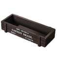 thumbnail image 1 of Office Decor 1 Pcs Wood Planter Box Rectangle Wooden Rectangular Planter Decorative Rustic Wooden Box Floral Natural Centerpieces Rustic Wedding Decor, 1 of 6