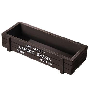 Creative Meaty Storage Wooden Box- Home Office Desktop Wooden Three ...