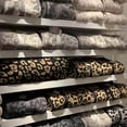 thumbnail image 2 of serony Throw Blanket Leopard Print Flannel Fleece Blankets Plush Sofa Blankets coffee 51x71in, 2 of 5