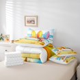thumbnail image 4 of YST 7Pcs Sea Surfing Bedding Set, Sports Theme, Polyester Comforter & Duvet Type, Twin Size (1 Count), 4 of 4