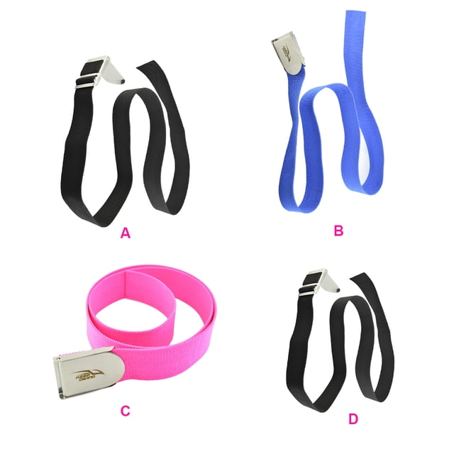 Ceinture de Poids pour Plongée avec Boucle en Acier Inoxydable, Sangle Réglable, Fournitures de Pêche, Remplacement pour Sports Nautiques, Rose Rouge