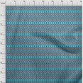 thumbnail image 3 of oneOone Cotton Silk Fabric Geometric Ikat Print Fabric By Yard 42 Inch Wide, 3 of 4