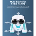 thumbnail image 4 of Lksixu Jouets pour Tout-Petits Jouets Éducatifs pour Bébé Robot Intelligent Interactif Télécommandé Musique Mini Robot Programmation Jouet pour Enfants Robot Intelligent Jouets d'Apprentissage pour Enfants, 4 of 7
