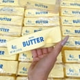thumbnail image 5 of Butter Stick Slow Rising Squeeze Toy Salted Butter Bar Slow Rising Figure Stress Relief Fidget Toy for Anxiety Relief Hand Relax, 5 of 5