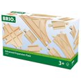 thumbnail image 4 of BRIO World - 33307 Pack d'Extension Avancé Ensemble de 11 Pcs de Rails en Bois pour Enfants de 3 Ans et Plus, 4 of 5