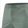 thumbnail image 4 of Sentmoon Mens Golf Shorts Breathable High Waist Running Shorts Straight Solid Color 2025 Summer Swim Trunks Side Pockets Stylish for Running Workout Green L, 4 of 6
