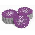 thumbnail image 2 of Inkdotpot Real Silver Foil Let Love Sparkle Wedding Tags Favor Hang Paper Tags 100 Piece, 2 of 6