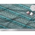 thumbnail image 3 of Soimoi Velvet Fabric Animal Skin & Animals Group Printed Fabric 1 Yard 58 Inch Wide, 3 of 3