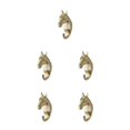 thumbnail image 3 of Wweixi Coat Hooks Easy To Install And Wide Application For Added In Daily Life golden(horse) 5Set, 3 of 6