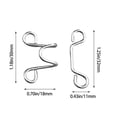 thumbnail image 3 of DIY Knitting Craft - Pant Waist Tightener Button Clip No Sewing Required Easy Install Adjustable Jeans Pin Replacement Caters To DIY Enthusiasts, 3 of 8
