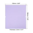 thumbnail image 2 of Unique Bargains Blank Greeting Cards,100pack Favor Decor Foldable Card ,Light Purple Card Paper, 2 of 5