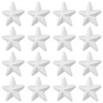 thumbnail image 2 of Miangastore 30Set Christmas Ornaments Star Shaped White Foam For Educational Tool, 2 of 8