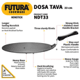 thumbnail image 2 of Hawkins Futura 33 CM NonStick Flat Dosa Tava, 2 of 6