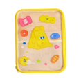 thumbnail image 1 of Clear Tablet Sleeve Bag Lovely Cartoon Bear Carrying Bags Transparent Storage, 1 of 4