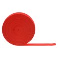 thumbnail image 1 of Unique Bargains 10 Yards Sewing Elastic Bands 1 Inch 25mm Width Flat Knit Stretch Elastic Cord for DIY Projects Crafts, Red, 1 of 6