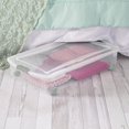 thumbnail image 2 of Sterilite 47  Liter Wheeled Underbed Latch Box- Green, 2 of 3