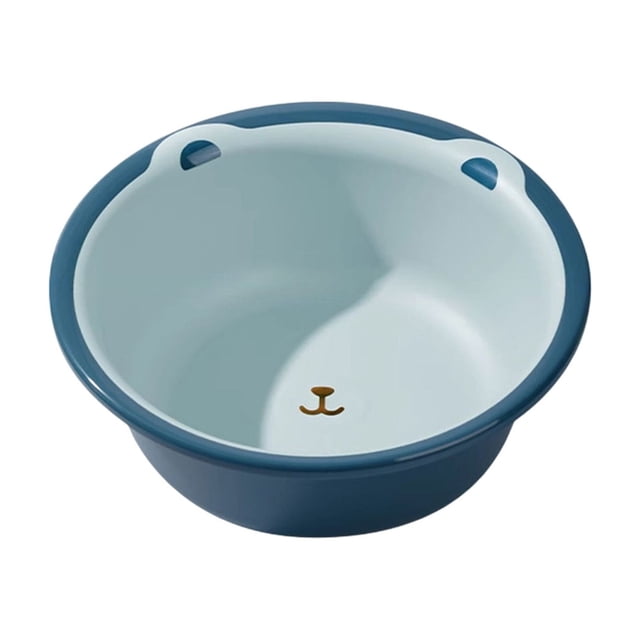 TACILIP Large Household Wash Basin Heavy-Duty Plastic Laundry Basin Student Dormitory Wash Basin Foot Washing Basin, Kitchen Gadgets