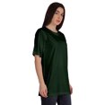 thumbnail image 2 of Inkmeso T-Shirt Basique en Coton à Col Rond pour Femmes Coupe Ample Décontracté Long Haut d'Entraînement, 2 of 8