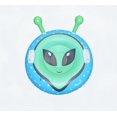 thumbnail image 3 of Pathfinder tube à neige gonflable extraterrestre vert, 39 po, 3 of 5