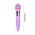 thumbnail image 4 of Tarmeek 4-Color Pens Ballpoint, 5 Pcs 4 Colors Cute Multicolor Retractable Pens, 0.8mm Smooth Drawing Pens with Bunny Egg Design Ballpoint Pens, Ballpoint Pens for Office, 4 of 7