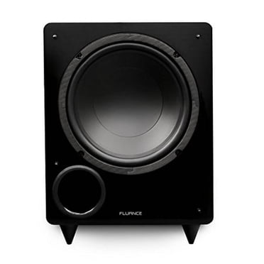 Fluance DB10 10-inch Low Frequency Powered Subwoofer for Home Theater (Black)