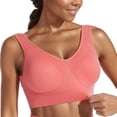 thumbnail image 4 of Yoga Bra Seamless MID Solid Color Sportswear for Women with Removable Pads and Comfortable Support for, 4 of 4