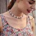 thumbnail image 2 of Collier Coquillage Naturel pour Femme, Ras-du-Cou Coquillage Fait à la Main Collier Ajustable Bijoux Bohème Plage d'Hawaï, 2 of 3