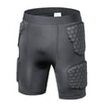 thumbnail image 1 of Padded Compression Shorts Padded Football Girdle Hip and Thigh Protector for Football Paintball Basketball Ice Skating Rugby Soccer Hockey and All Other Contact Sports, 1 of 6