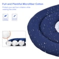 thumbnail image 3 of Pet Recovery Collar After Surgery Dog Cone Collar With Adjustable Neck Drawstring Waterprrof Dog Protective Donut Collar for Small Medium Large Pets, 3 of 7