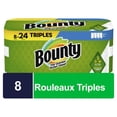 thumbnail image 4 of Bounty Select-A-Size Paper Towels, 8 Triple Rolls, White, 135 Sheets Per Roll, 4 of 9