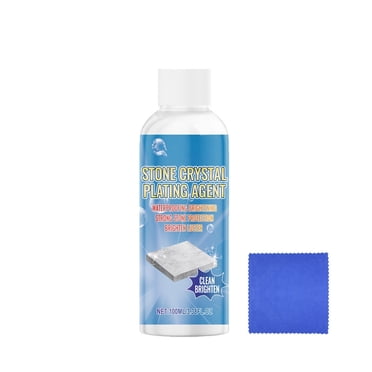 EGNMCR Household Cleaners Crystal Plating Agent Kitchen Quartz Ceramic Tile Countertop Scratch Repair Cleaning Stains Brightening Agent 100ml Marble cleaning and polishing agent