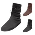 thumbnail image 4 of NOKIO Bottes Mi-Mollet Unisexes pour le Printemps, l'Été et l'Automne, Bottes de Performance Rétro Décontractées Unies au Design Confortable et Durable, 4 of 6