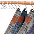 thumbnail image 4 of 12 Pieces S Hooks Household Simple Kitchen Storage Shelf Indoor Sundiry Room Organizer Holder Convenient Sundries Hangers for Home Using No.2, 4 of 8