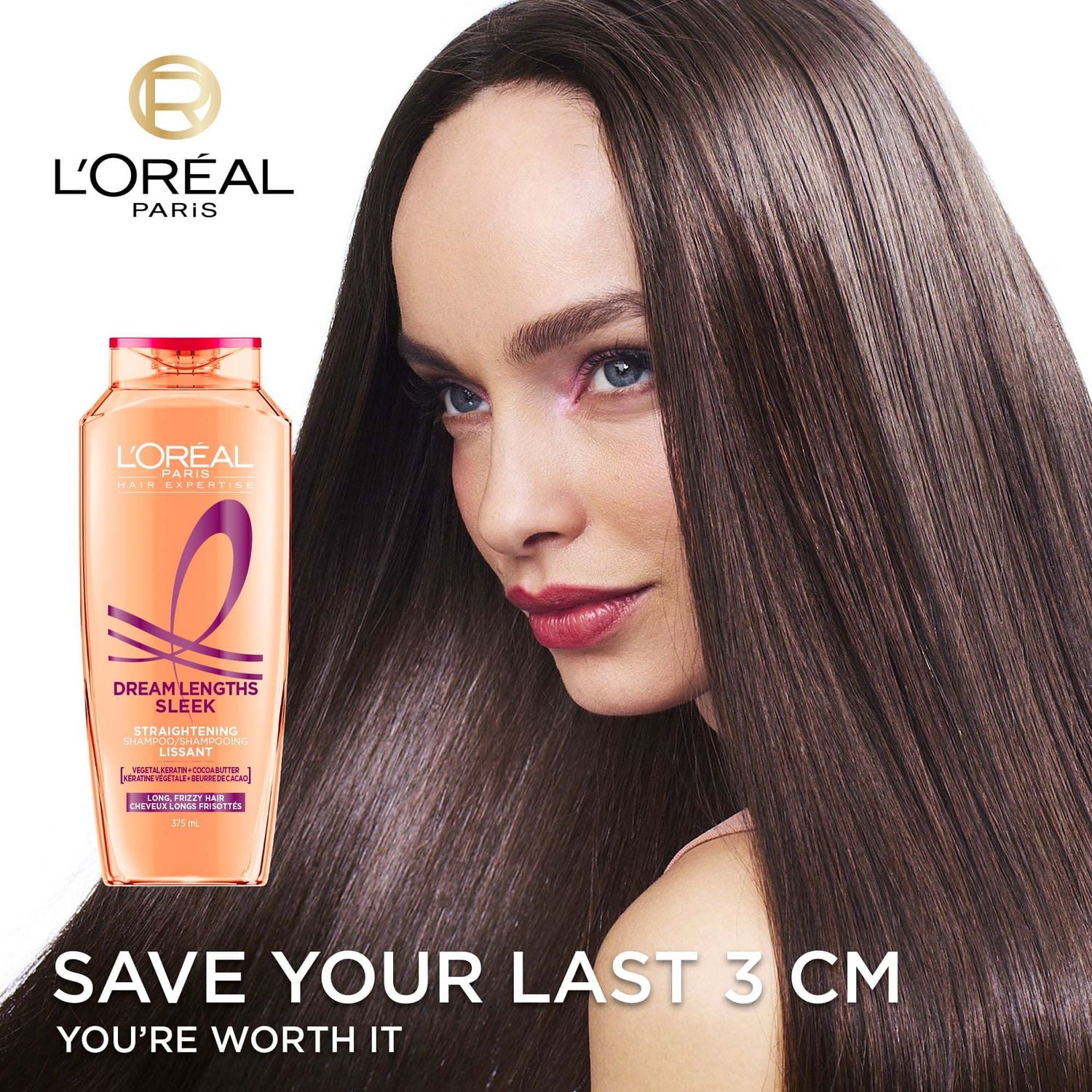 L'Oréal Paris Dream Lengths Sleek Shampooing Lissant