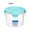 thumbnail image 2 of CHOK Clearance!  Glass Storage Containers With Lids Kitchen Storage Box Sealing Food Preservation Plastic Fresh Pot Container  Pink, 2 of 6