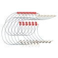 thumbnail image 3 of LEFU pour Chefs de File avec Émerillons à Pression, Gréement en Fil Monofilament de Nylon Robuste de 26,77 Po pour la Pêche au Surf en Eau Salée, Chef de File Principal de Test de 90 Lb, Poignée de Puissance de 55 Lb, Lot de 6, 3 of 10