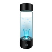 Hydrogen Water Generator with PEM SPE Technology 330ml Rechargeable Hydrogen Water Bottle - Portable Hydrogen-Rich Water Ionizer Machine for Men Women Home Office Travel