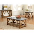 thumbnail image 3 of Bowery Hill Table Console Industrielle en Bois Ton Naturel, 3 of 6