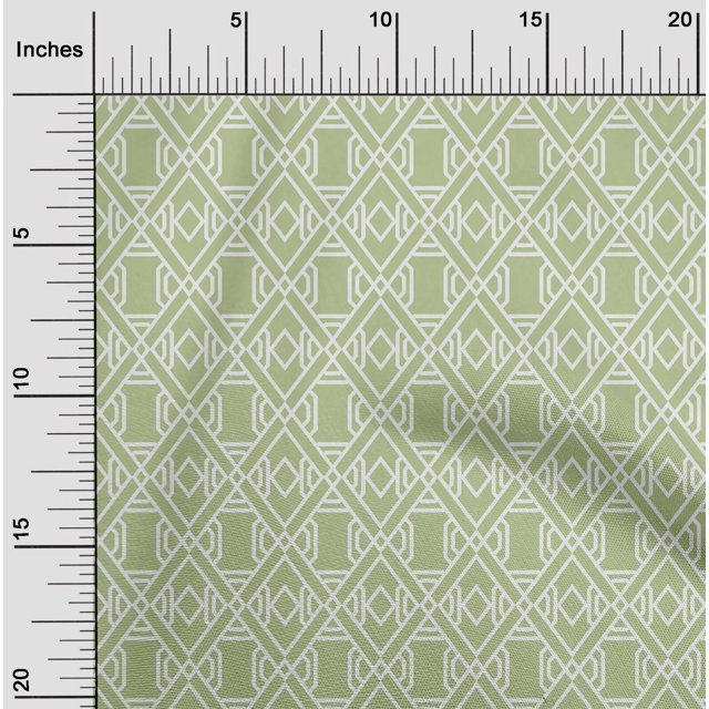 oneOone Coton Flex Tissu Check & Géométrique Tissu Imprimé 40 Pouces de Large