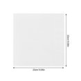 thumbnail image 2 of unbranded 1 Pack White Durable Material Square Napkins for Banquets 9x9in, 2 of 8