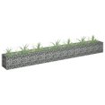 thumbnail image 1 of vidaXL Gabion Lit Surélevé Acier Galvanisé 270x30x30 cm, 1 of 4