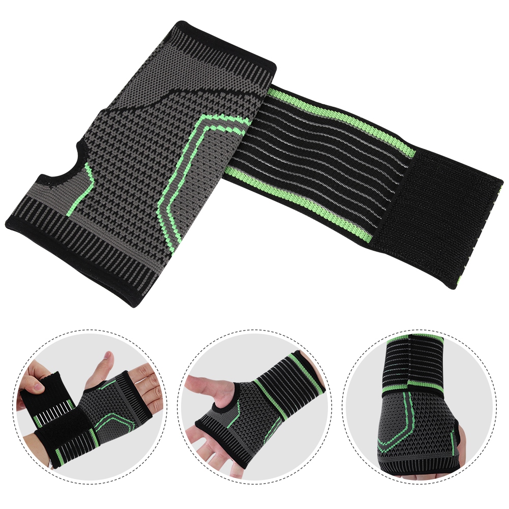 Wrist Bracer, Hand Wrist Guard Lightweight High Elastic For Weightlifting Cycling For Running Basketball Tennis