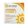SunLipid, Liposomal Vitamin C, Naturally Flavored, 30 Packets, 0.17 oz (5.0 ml) Each