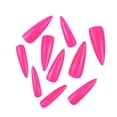 thumbnail image 3 of Long Stiletto sur Ongles Couverture Complète Ongles en Acrylique Bout Pointu Design de Manucure de Salon pour Femmes Filles Extension, 3 of 6