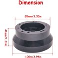 thumbnail image 2 of 5 & 6 Hole Steering Wheel Hub Adapter Replacement for GMC Truck Pickup, 2 of 5