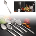 thumbnail image 3 of Classification de Produit Ustensiles de Cuisine - Ensemble de Pièces de Vaisselle de Cuisine Non en Acier Inoxydable pour Riz et Soupe Spatule de Friture Épaissie Allongée, 3 of 5