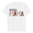 thumbnail image 4 of EQWLJWE Chemises pour Femmes Liquidation T-Shirts pour Femmes Femmes Décontracté Été Imprimé Manches Courtes Col Rond T-Shirt Ample Blouse Tops, 4 of 5